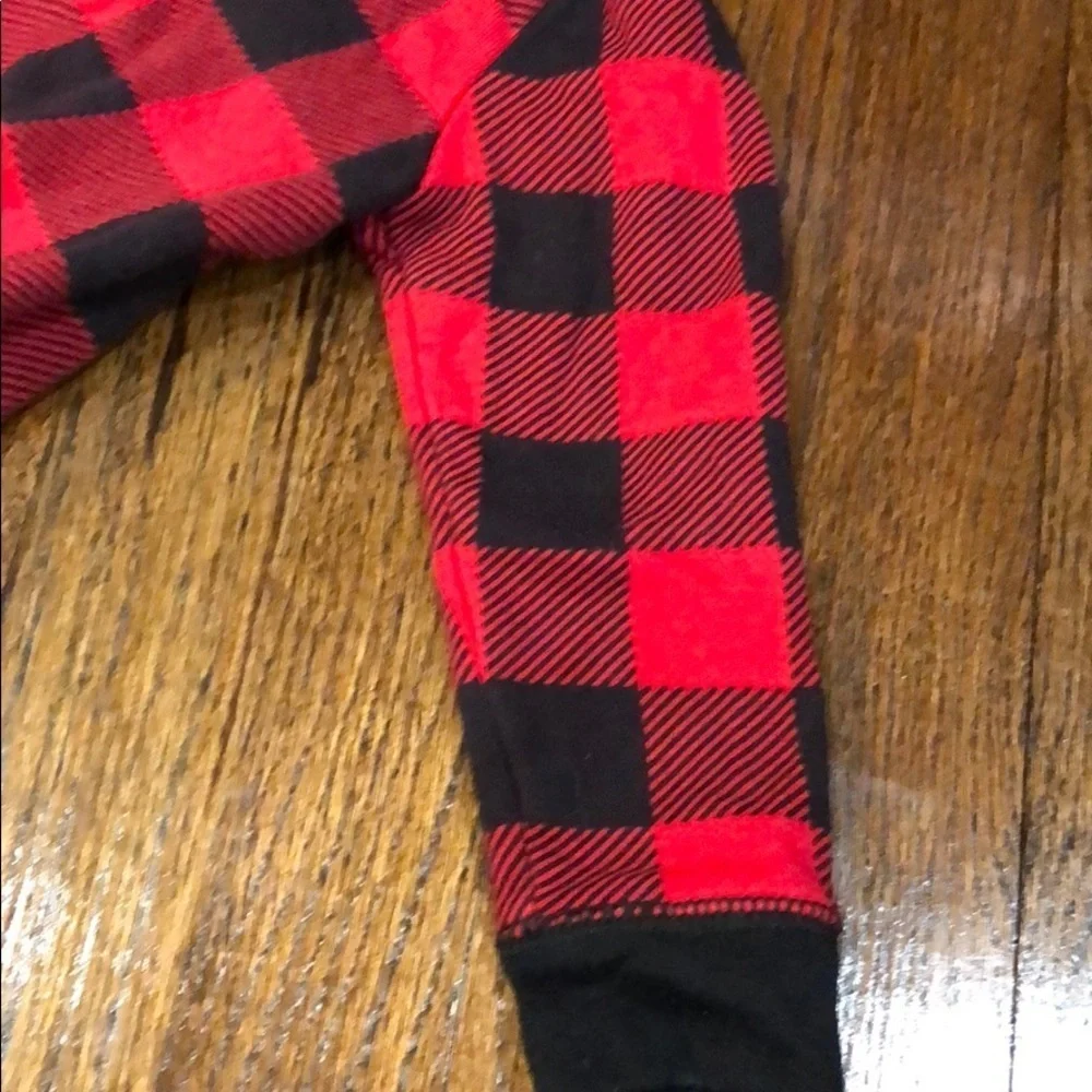 Red and black Ralph Lauren plaid dress tunic